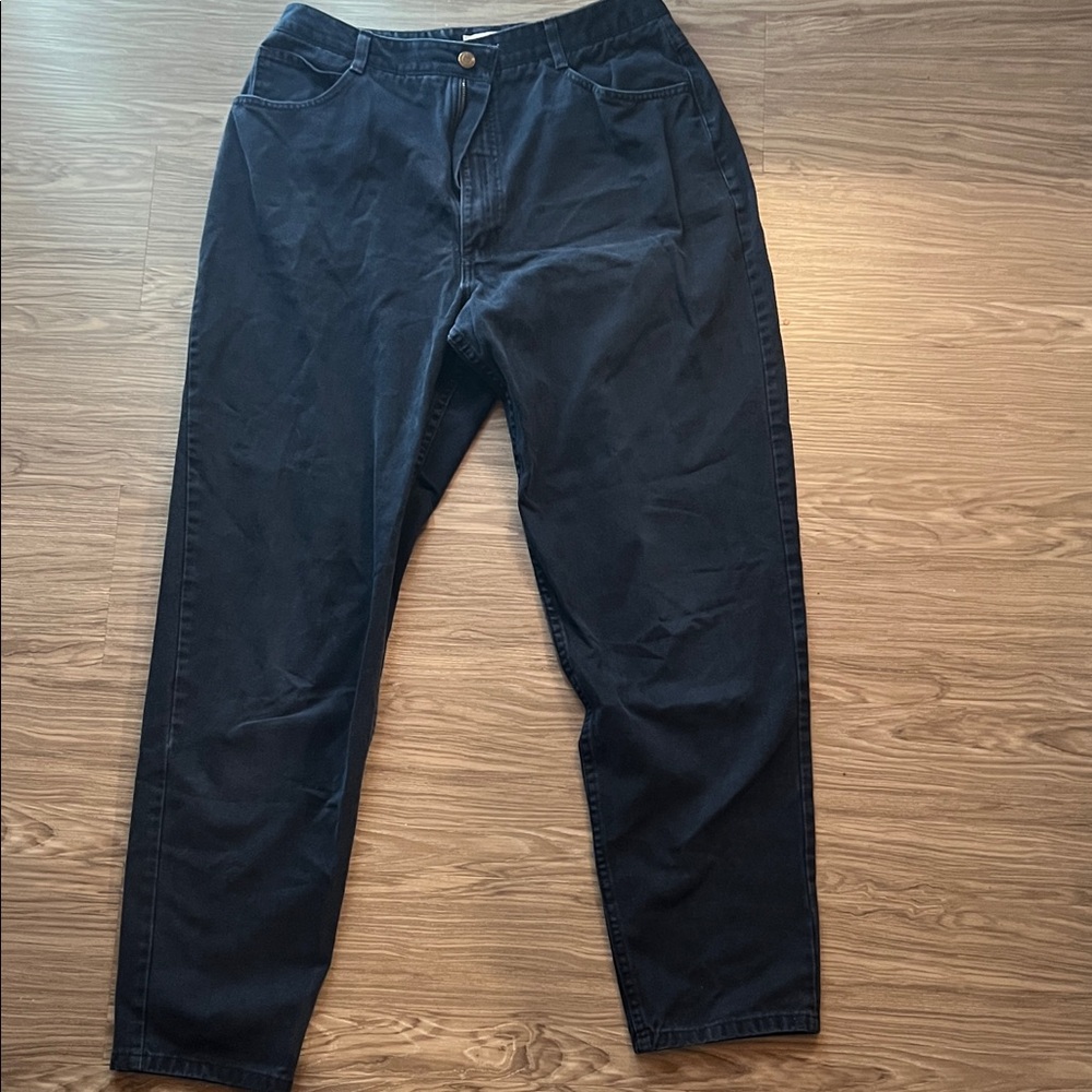 Women’s navy blue classic fit Pants